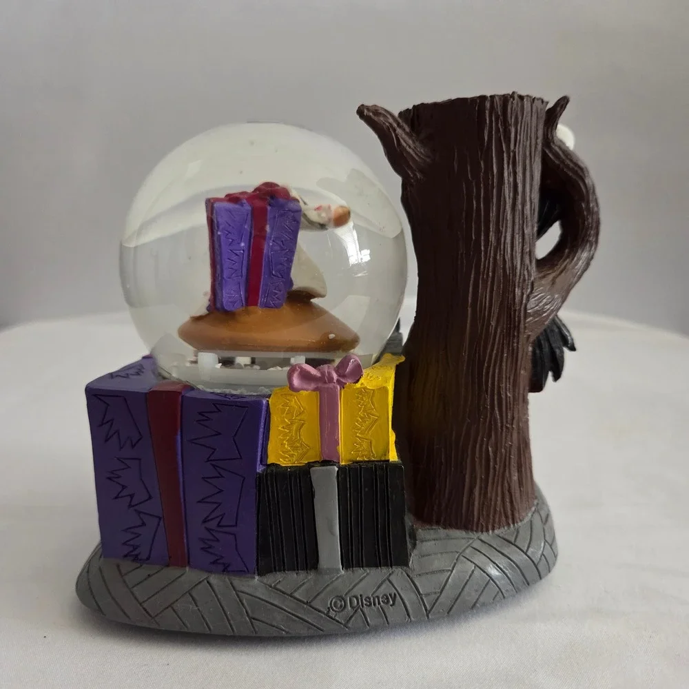 Disney Nightmare Before Christmas Jack Skellington Zero Musical Snow Globe 6in